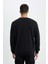 Regular Fit Bisiklet Yaka Kalın Basic Düz Sweatshirt T3777AZ24AU 6