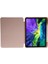 iPad 10.2 (8.nesil) Kılıf Kalemlikli Hugo Tablet Kılıfı - Rose Gold - NFND8154-6306 2