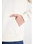 Boxy Fit Kapüşonlu Cepli Baskılı Sweatshirt D1780AX24WN 5