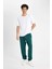 Regular Fit Jogger Eşofman Altı Fleto Cepli Baskılı Beli Bağcıklı Lastikli Paça D2025AX24WN 5