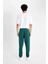 Regular Fit Jogger Eşofman Altı Fleto Cepli Baskılı Beli Bağcıklı Lastikli Paça D2025AX24WN 10