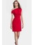 Asimetrik Yaka Mini Bodycon Dokuma Elbise Yazlık Şık Özenle Seçilmiş Dayanıklı Malzeme 1