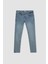 Carlo Skinny Fit Ekstra Dar Kalıp Normal Bel Ekstra Dar Paça Jean Pantolon D1821AX24SM 8