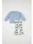 Kız Bebek 2'li Takım Disney Lilo & Stitch Sweatshirt Beli Lastikli Desenli Uzun İspanyol Paça Alt D2199A524AU 6