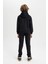 Erkek Çocuk 2'li Takım Kapüşonlu Baskılı Sweatshirt Beli Lastikli Jogger Eşofman Altı D2034A824AU 6