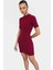 Kadın Mini Örme Elbise Bodycon Kalıp Kısa Kol Yazlık Günlük Profesyonel Görünüm Rahat ve Şık 2
