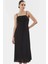 Maxi A Line Viskoz Dokuma Elbise Günlük Şıklık Için Seçkin Malzeme Şık Görünüm Modern Stil 1