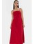 Maxi A Line Viskoz Dokuma Elbise Günlük Şıklık Için Seçkin Malzeme Şık Görünüm Modern Stil 1