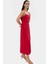 Maxi A Line Viskoz Dokuma Elbise Günlük Şıklık Için Seçkin Malzeme Şık Görünüm Modern Stil 2