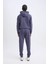 Fit Jogger Eşofman Altı Skuba Dalgıç Kumaş Standart Fit Beli Bağcıklı Lastikli Paça D1898AX24AU 6
