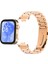 Huawei Watch Fit 4 Ile Uyumlu Paslanmaz Çelik Kordon Ayarlanabilir Metal Kayış + Ayarlama Aparatı 3