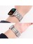 Huawei Watch Fit 4 Ile Uyumlu Paslanmaz Çelik Kordon Ayarlanabilir Metal Kayış + Ayarlama Aparatı 4