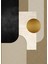 |siyah&gold Set Geometrik Bohem Kombini|çerçeveli Cam Tablo 3lü Dikey 3