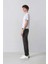 90's Slim Fit Dar Kalıp Yüksek Bel Dar Paça Jean Pantolon D1814AX24WN 5