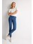 Rebeca Skinny Fit Yüksek Bel Dar Paça Bilek Boy Jean Pantolon C7609AX24AU 7