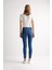 Rebeca Skinny Fit Yüksek Bel Dar Paça Bilek Boy Jean Pantolon C7609AX24AU 10