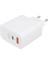 WK-21446 S11-UC 25 Watt 3.0 Amper Type-C + USB Telefon Şarj Başlık Adaptörü 2