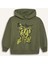 Kız Çocuk Oversize Geniş Kalıp Kapüşonlu Baskılı Sweatshirt D1567A824WN 7