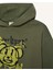 Kız Çocuk Oversize Geniş Kalıp Kapüşonlu Baskılı Sweatshirt D1567A824WN 8