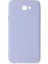 Samsung Galaxy J7 Prime Kılıf Nano Içi Kadife Silikon - Lila Nrmsa 1