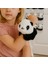 Sevimli Peluş Panda-Tilki- Ayıcık Bileklik Araba Dekoru 18 cm Kola Takılan Oyuncak Yüksek Kalite 1