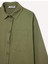 Relax Fit Basic Düz Gabardin Uzun Kollu Gömlek Tunik A6474AX24WN 7