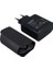 WK-26523 S11-C 25 Watt Siyah Şarj Başlık Adaptörü + Type-C To Type-C Kablo 2