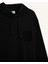 Siyah Relax Fit Kapüşonlu Baskılı Kalın Sweatshirt D2682AX24AU 8
