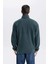 Relax Fit Dik Yaka Fermuarlı Polar Sweatshirt D2348AX24AU 6