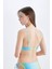 Regular Fit Degrade Baskılı Bikini Üstü-Fall in Love D2635AX24HS 6