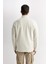Ekru Tüylenme Yapmayan Soğuk Geçirmez Regular Fit Dik Yaka Fermuarlı Polar Sweatshirt Y3996AZNS 10