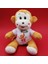 Tişörtlü Sevimli Peluş Maymun 1