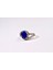 Safir Taşlı Gümüş Yüzük 1