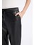Jogger Fit Cepli Yüksek Bel Suni Deri Pantolon X8320AZ24WN 7