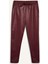 Jogger Cepli Yüksek Bel Standart Paça Suni Deri Pantolon V8072AZ24WN 7