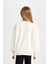 Kız Çocuk Snoopy Oversize Geniş Kalıp Bisiklet Yaka Sweatshirt D2824A824WN 7