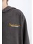 Erkek Çocuk Kapüşonlu Sırt Baskılı Sweatshirt D3060A824WN 6