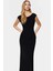 Yazlık Maxi Elbise Sırt Dekolteli Bodycon Örme Kumaş Trend Tasarım Dayanıklı Malzeme 2