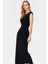 Yazlık Maxi Elbise Sırt Dekolteli Bodycon Örme Kumaş Trend Tasarım Dayanıklı Malzeme 3
