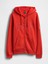 Erkek Kırmızı Vintagesoft Gap Logo Fermuarlı Sweatshirt 2