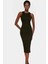 Yazlık Kolsuz Bodycon Örme Midi Elbise 98% Pamuk Rahat Kalıp Şık Görünüm Seçkin Malzeme 1