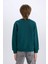 Erkek Çocuk Bisiklet Yaka Baskılı Sweatshirt D3036A824WN 6