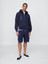 Erkek Lacivert Vintagesoft Gap Logo Fermuarlı Sweatshirt 5