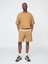 Erkek Hardal Heavyweight Carpenter Sweat Şort 1