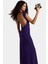 Yazlık Maxi Elbise Sırt Dekolteli Bodycon Örme Kumaş Trend Tasarım Dayanıklı Malzeme 3
