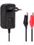 14.4 Volt - 1 Amper Krokodil Uçlu Kırmızı Yeşil Ledli Yerli Üretim Akü Şarj Cihazı (Out :12V-1A) (4401) 1