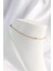 Bfs 316L Çelik Gold Renk Minimal Topçuk Model Halhal 1