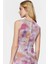 Yazlık Maxi Elbise Bodycon Kalıp Çiçek Desenli Örme Kumaş Rahat Kullanım Konforlu Kesim 2
