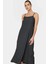 Polyester Elastan Shift Elbise Kolsuz Midi Boy Nefes Alan Kumaş Rahat Kullanım Modern Stil 1