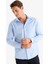 Modern Fit Modern Kesim Poplin Düz Pamuk Karışımlı Uzun Kollu Gömlek D3375AX24AU 4